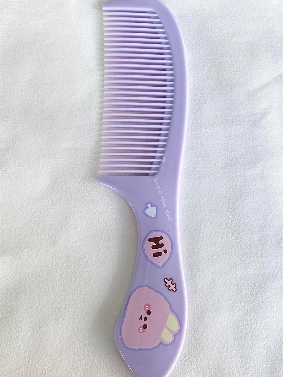 Cute Kawaii Mor Saç Tarağı