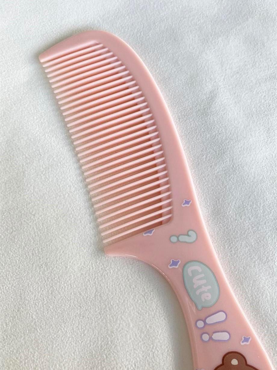 Cute Kawaii Pembe Saç Tarağı