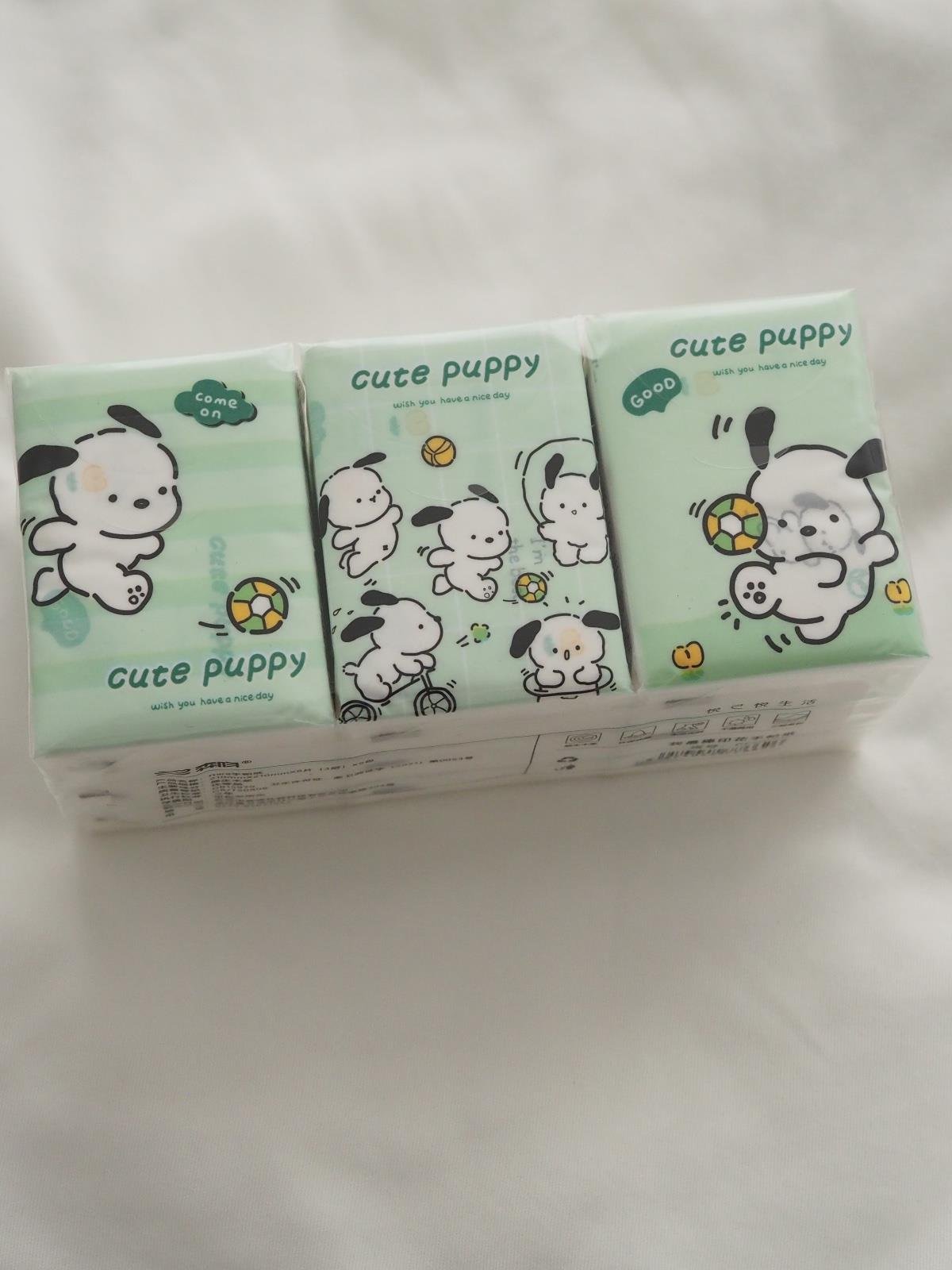 Cute Puppy Desenli Peçete 9lu Paket