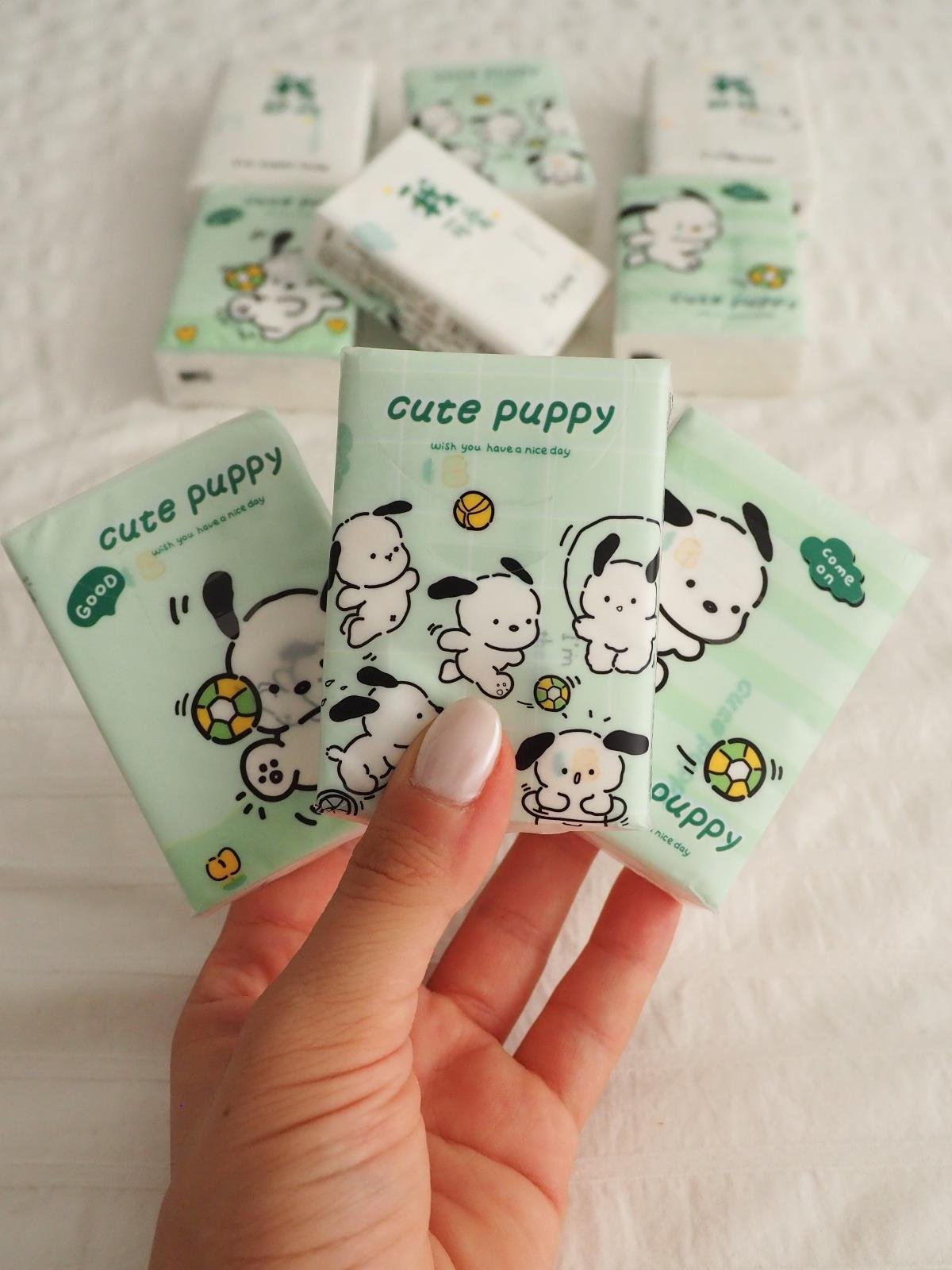 Cute Puppy Desenli Peçete 9lu Paket