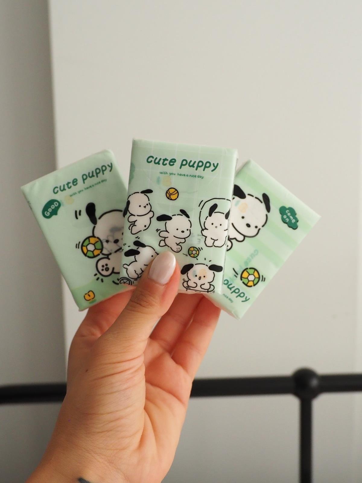 Cute Puppy Desenli Peçete 9lu Paket