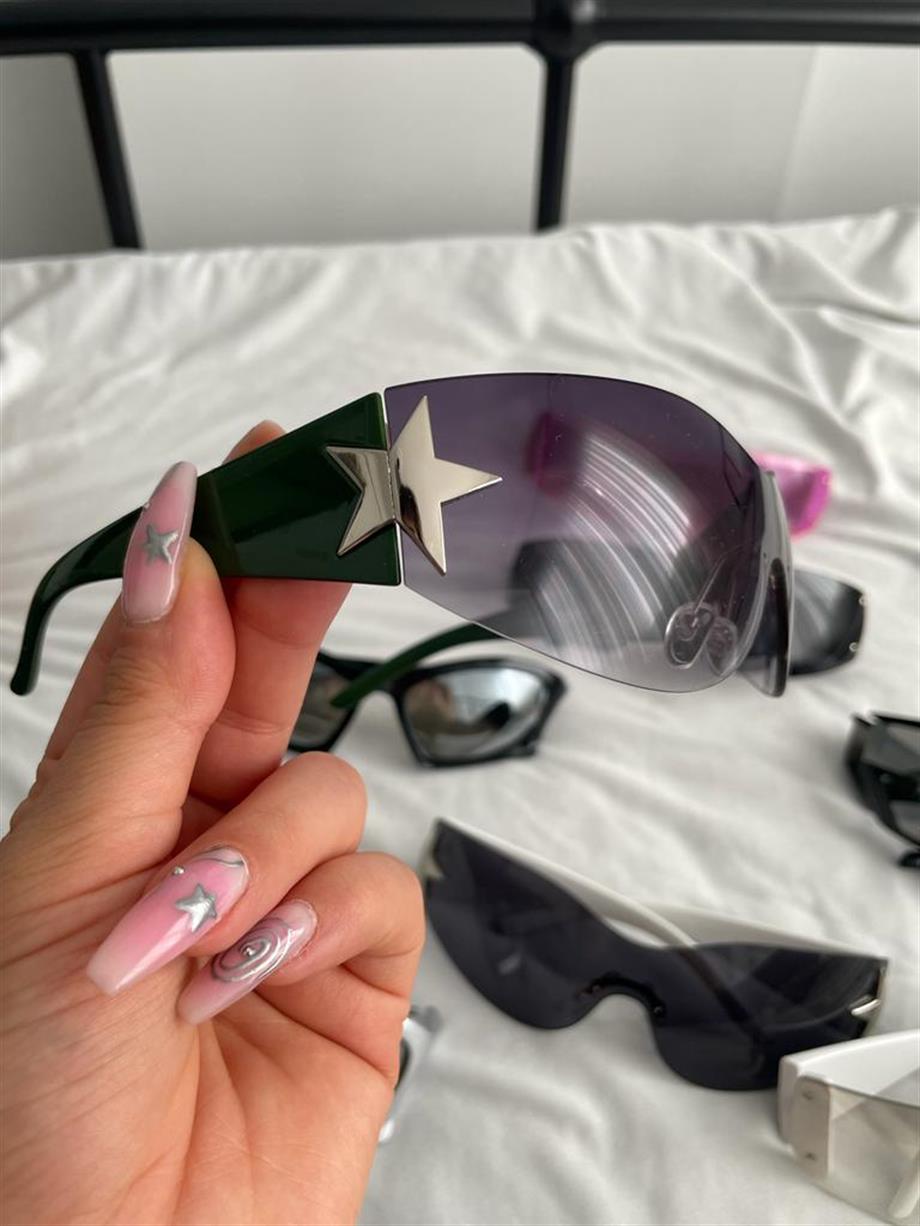 Cyber Green Star Gözlük