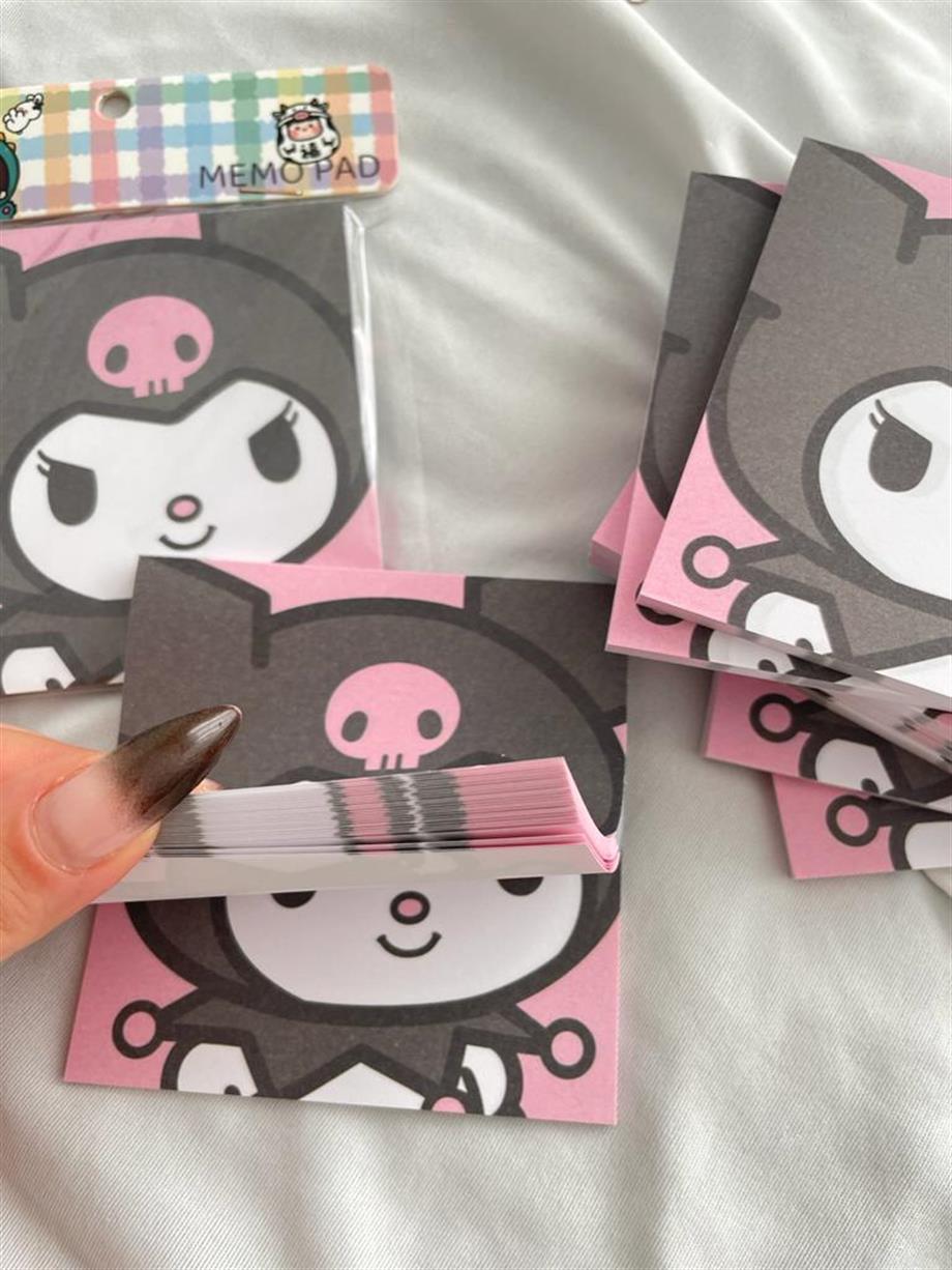 Dark Rabbit Memo Pad Kare Not Defteri