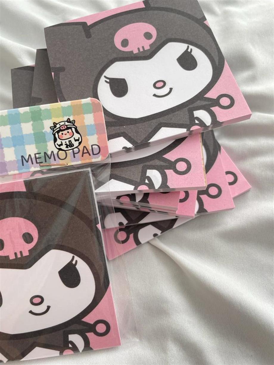 Dark Rabbit Memo Pad Kare Not Defteri