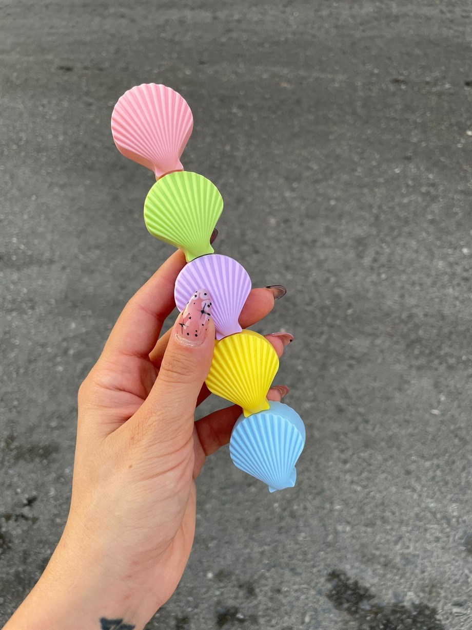 Deniz Kabuğu 6'lı Fosforlu Kalem seti