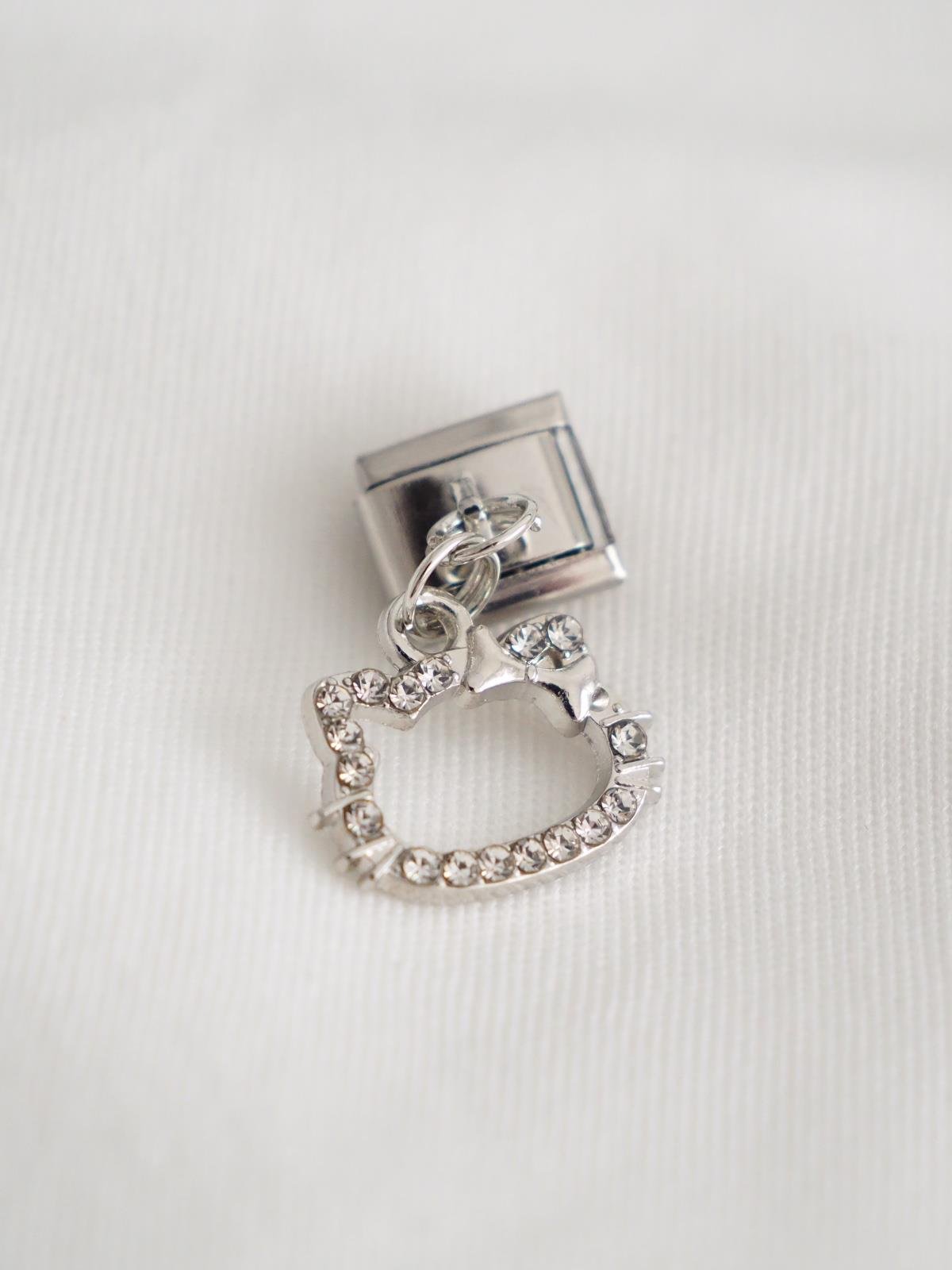 Diamond Kitty İtalyan Charm