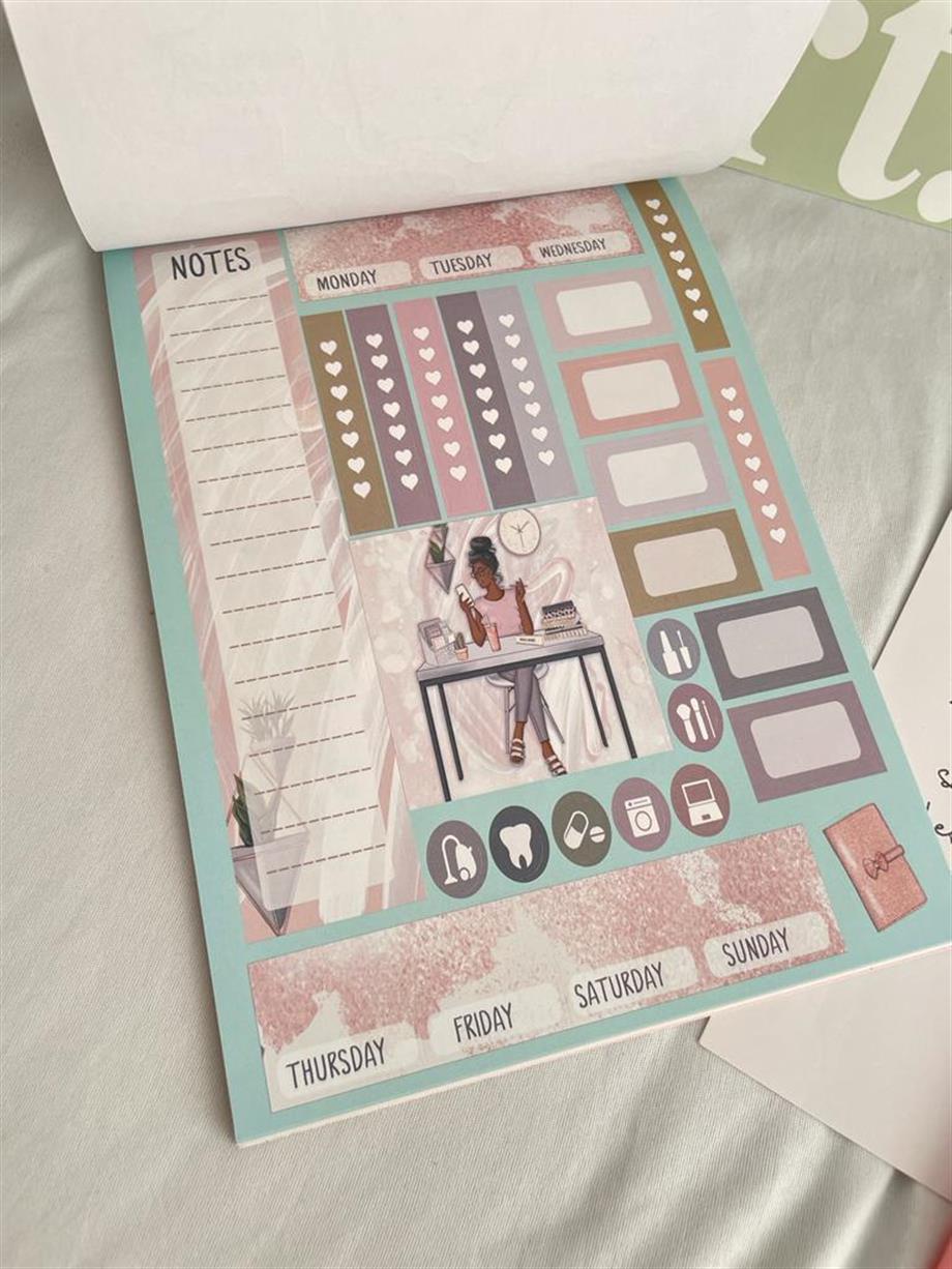 DIY Sticker Book Sticker Kitabı