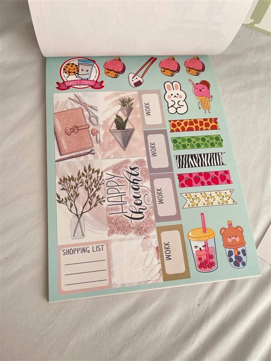 DIY Sticker Book Sticker Kitabı