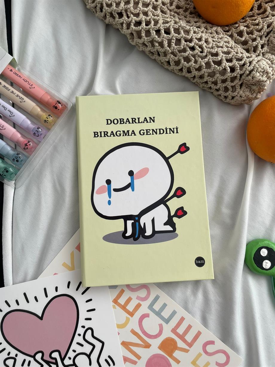 Dobarlan Bıragma Gendini Lastikli Sert Kapak Defter
