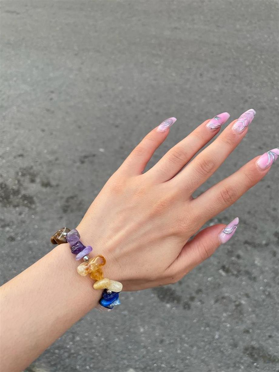 Doğal Taşlı 7 Çakra Bileklik