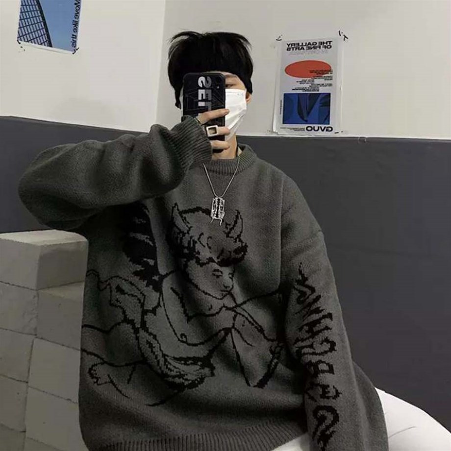 Eros Füme Oversize Kazak