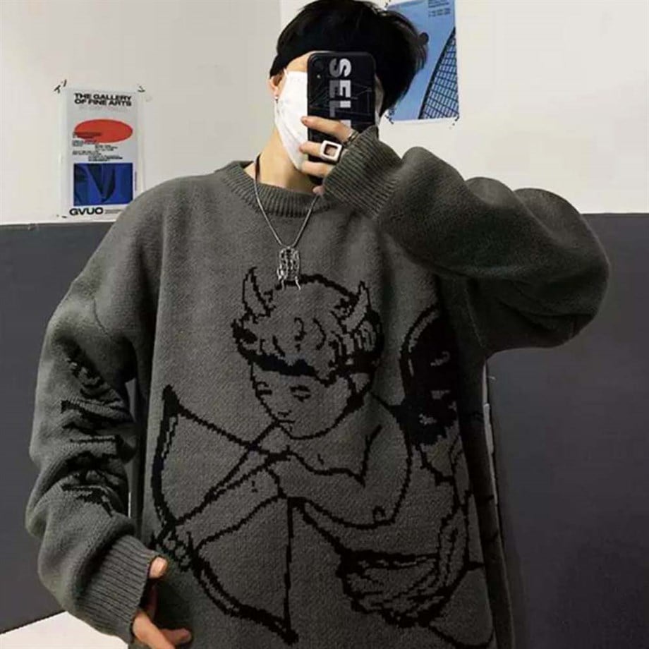 Eros Füme Oversize Kazak