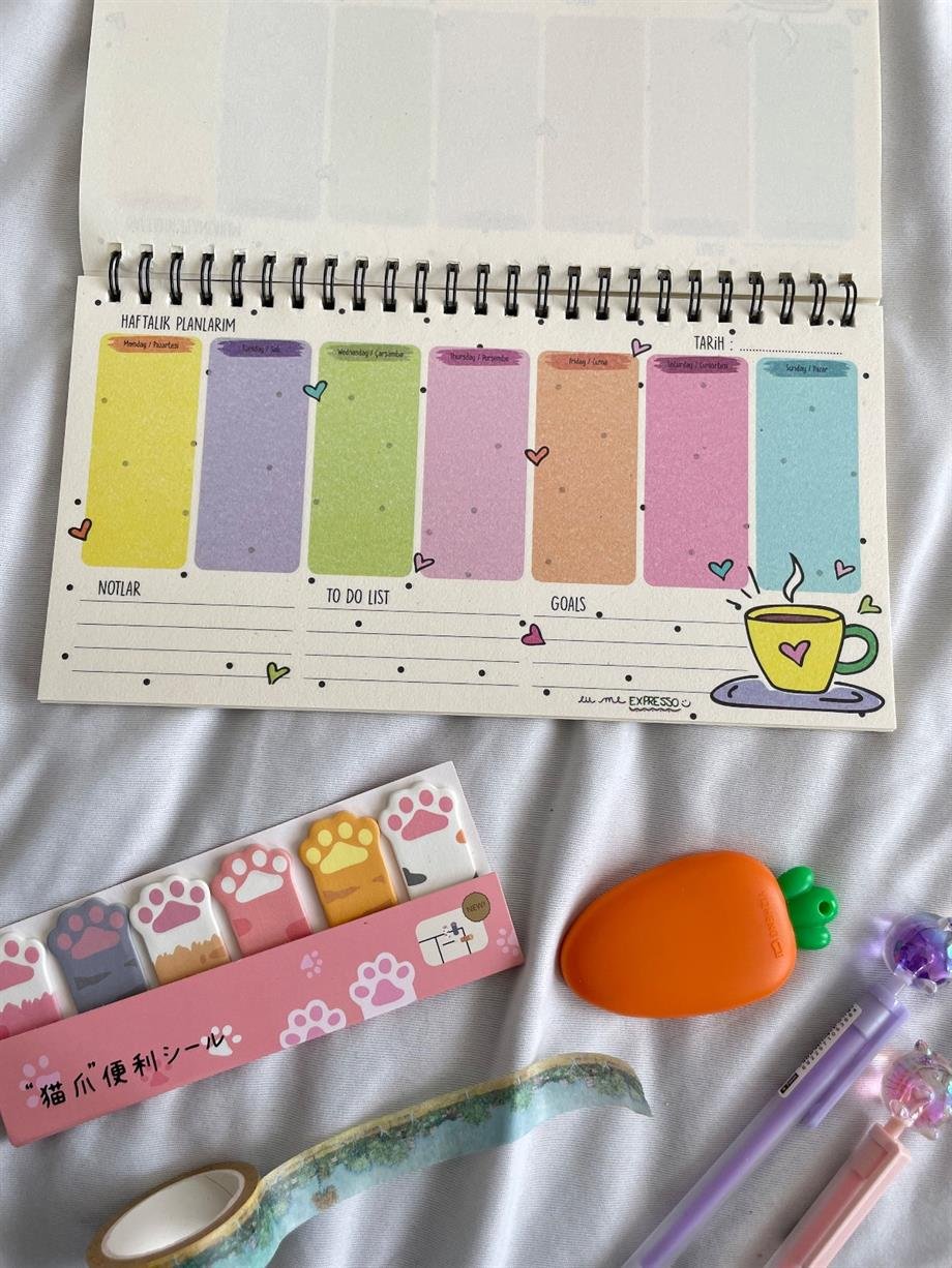 Expresso Spiralli Planlayıcı Defter