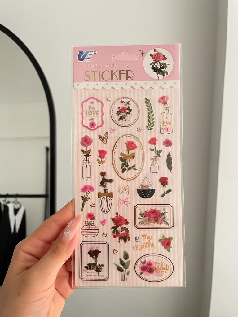 Fairytale World Şeffaf Sticker