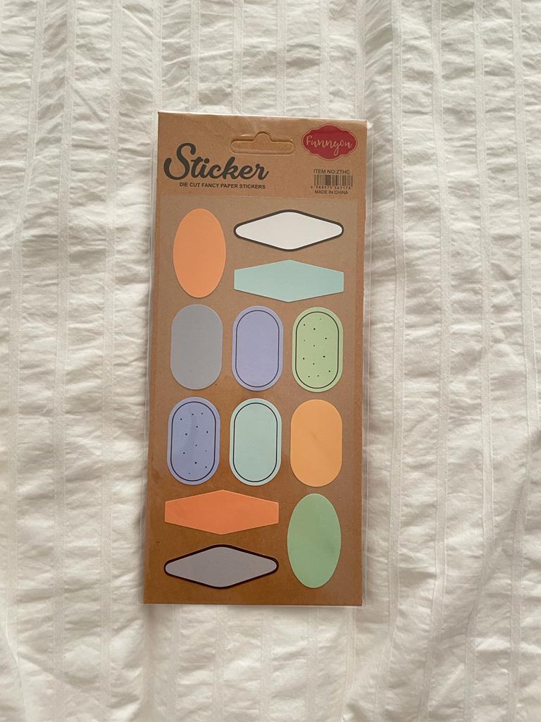 Fancy Özel Kesim Sticker Set