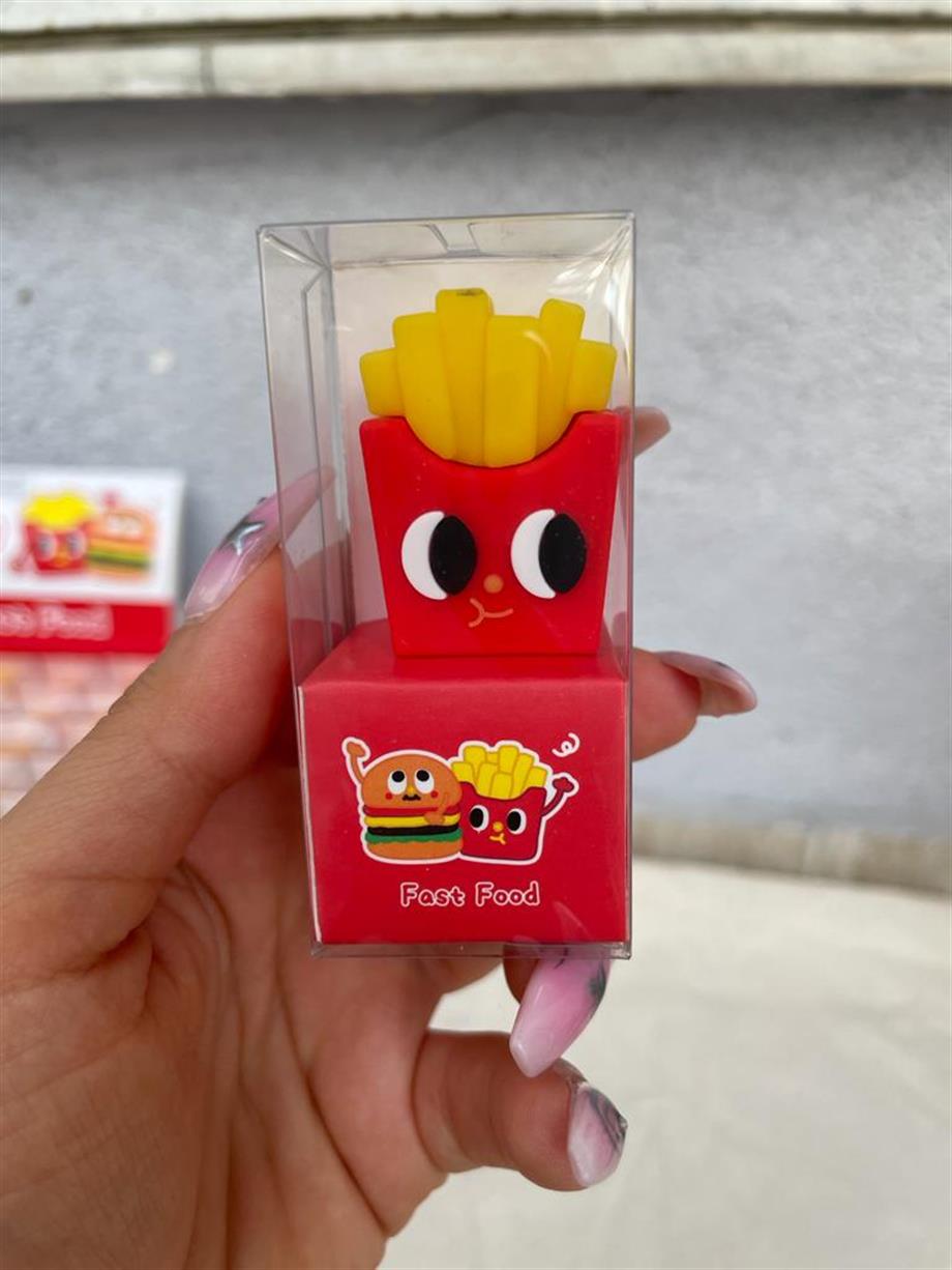 FastFood Figürlü Kalemtıraş Patates