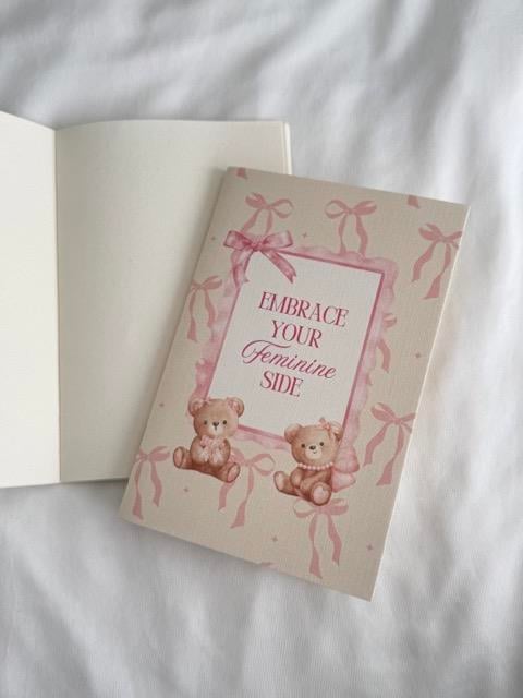Feminine Side Mini Çizgisiz Defter