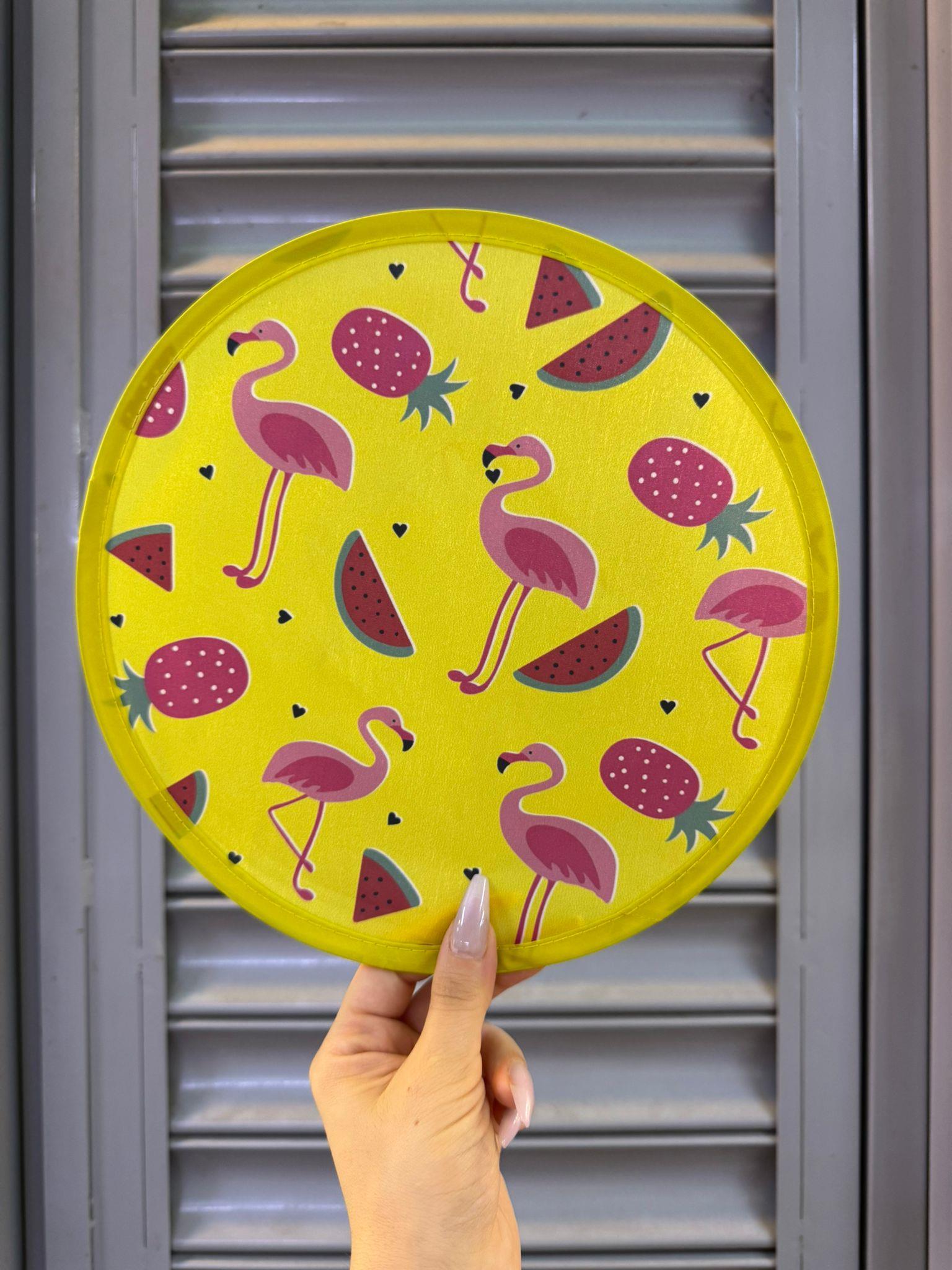 Flamingo Katlanabilir Yuvarlak Yelpaze