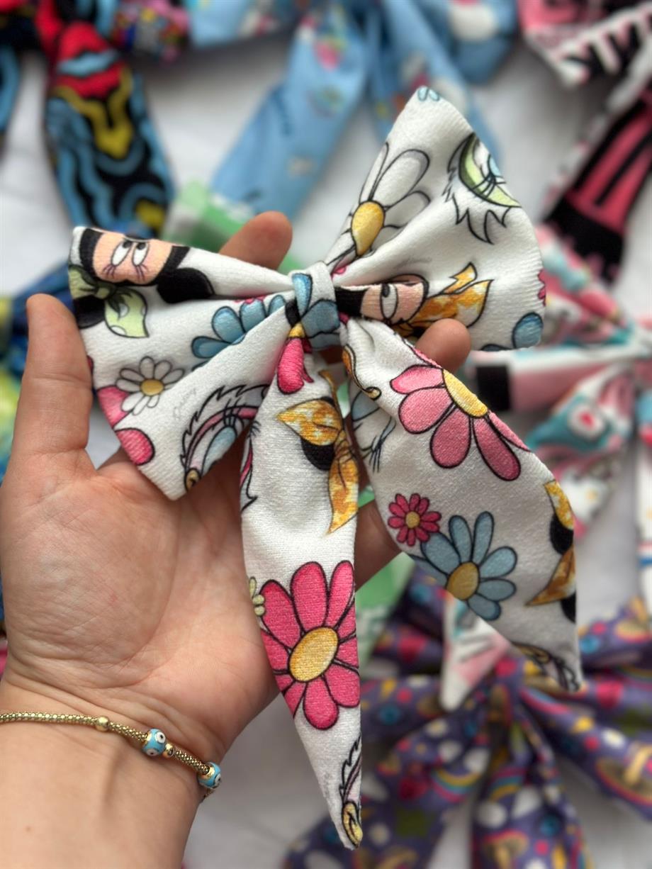 Flower Duck Lastikli Fiyonk Toka