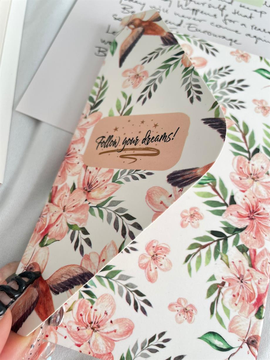 Follow Your Dreams Zarf Defter