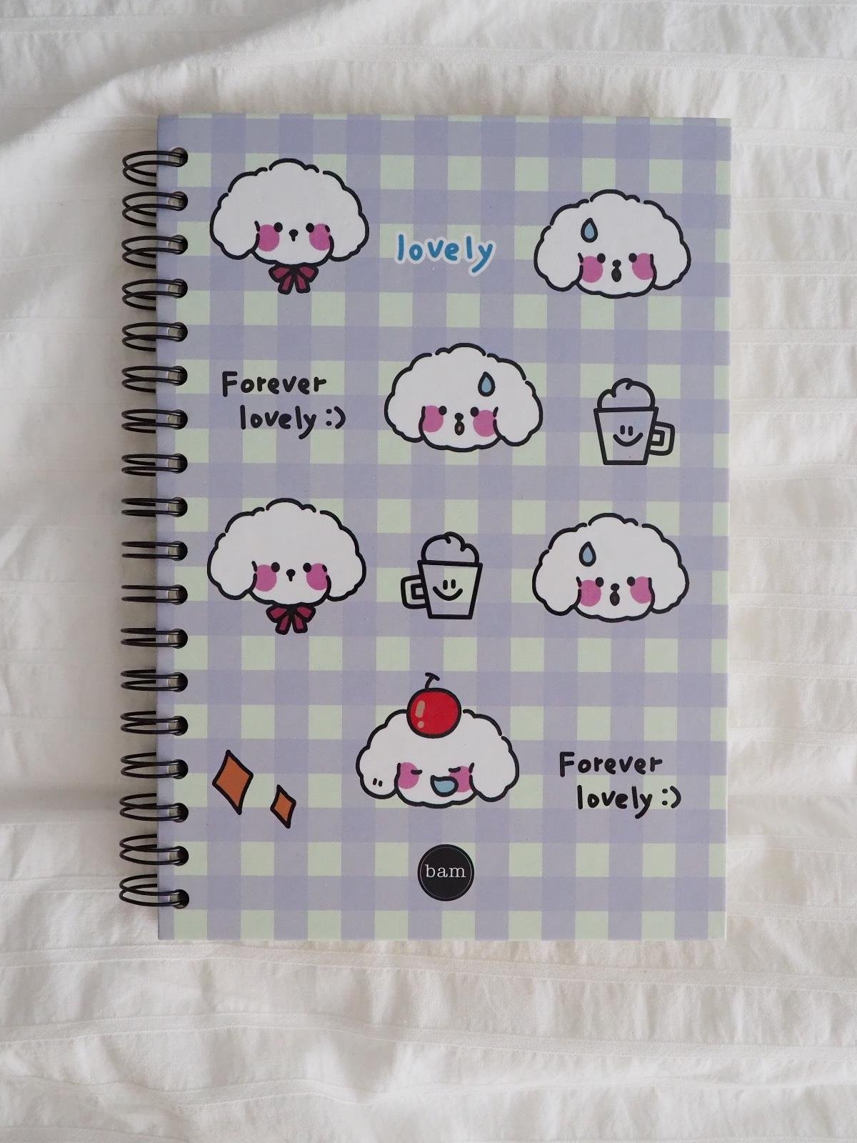 Forever Lovely Tasarımlı Spiralli Defter