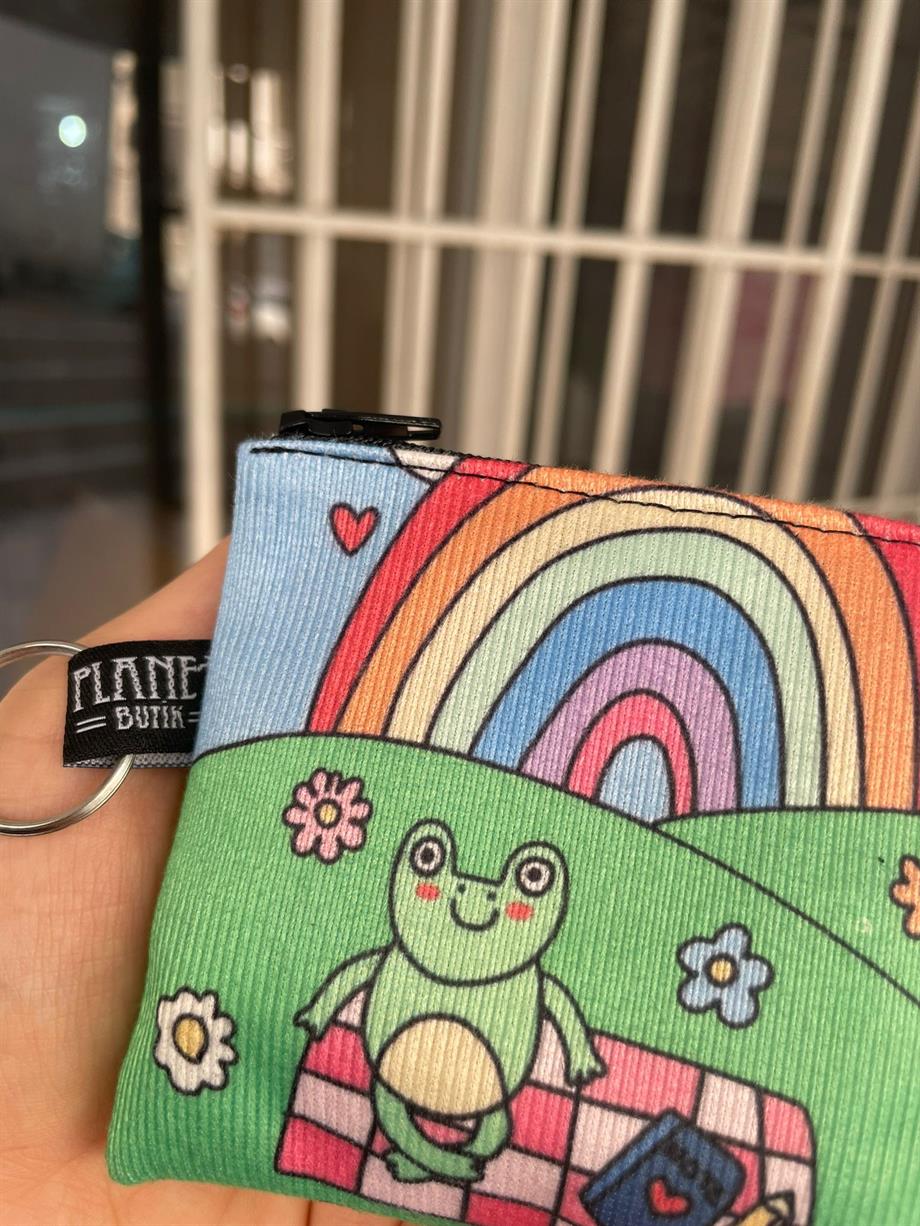 Frogs World Bozuk Para Cüzdanı