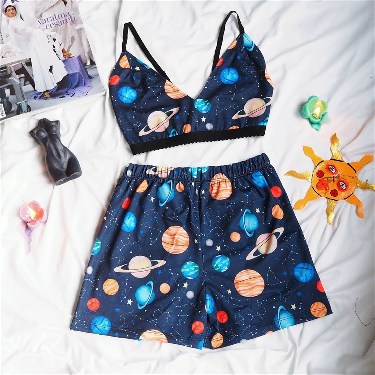 Gezegenler Pijama Takımı