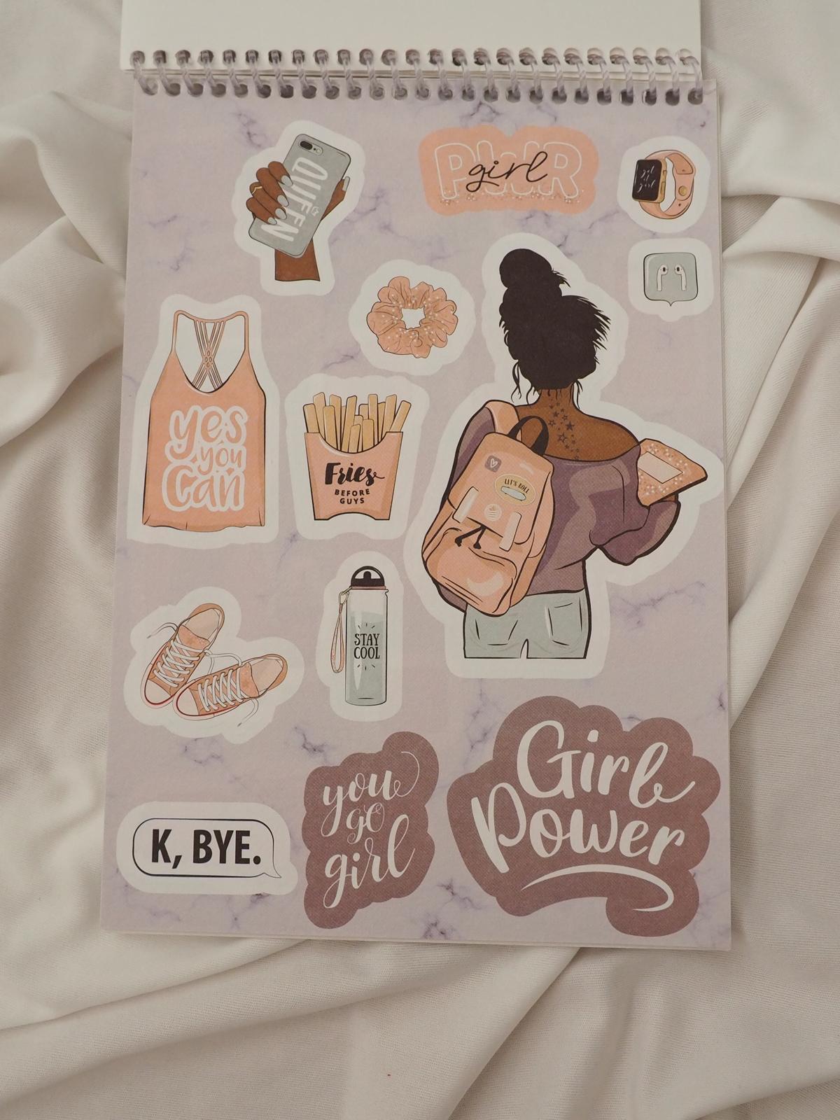 Girl Power Sticker Book