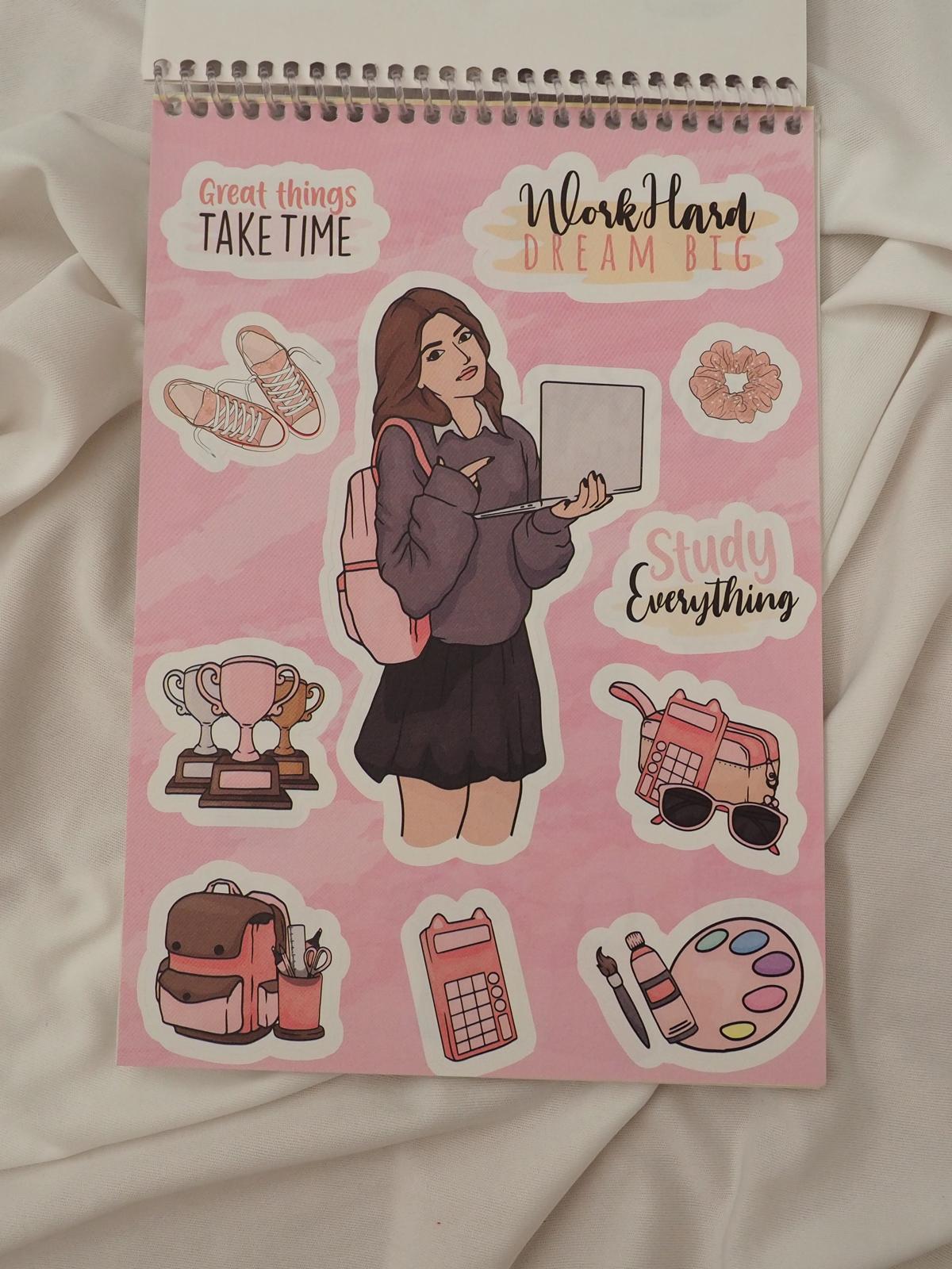 Girl Power Sticker Book