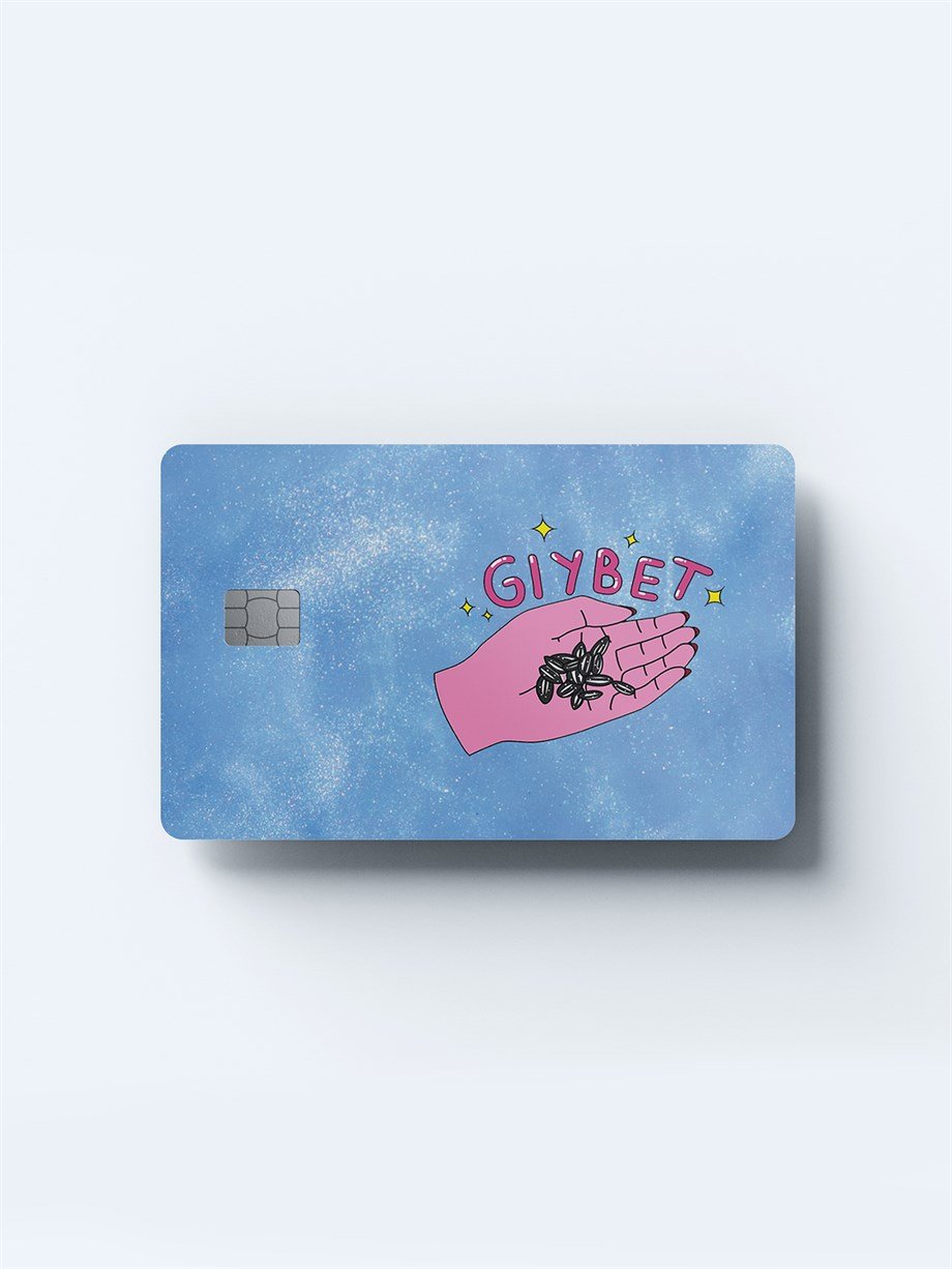 Gıybet Kart Kaplama Sticker