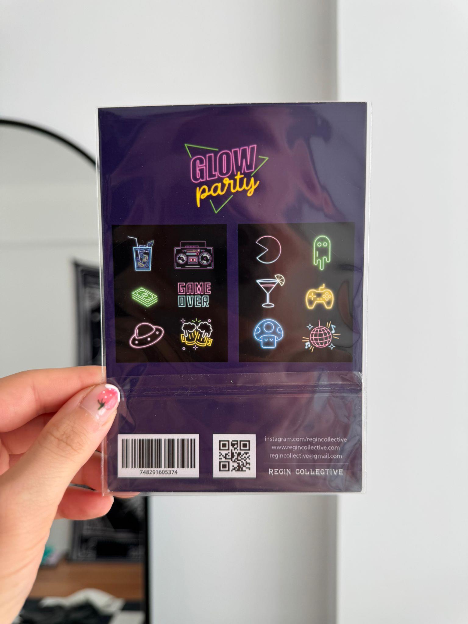 Glow Party Sheet 2li Sayfa Sticker