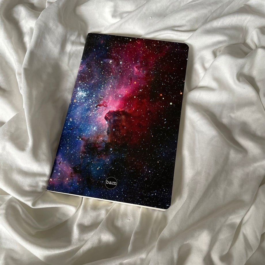 Gökyüzü Tasarımlı Terzi Dikişli Defter