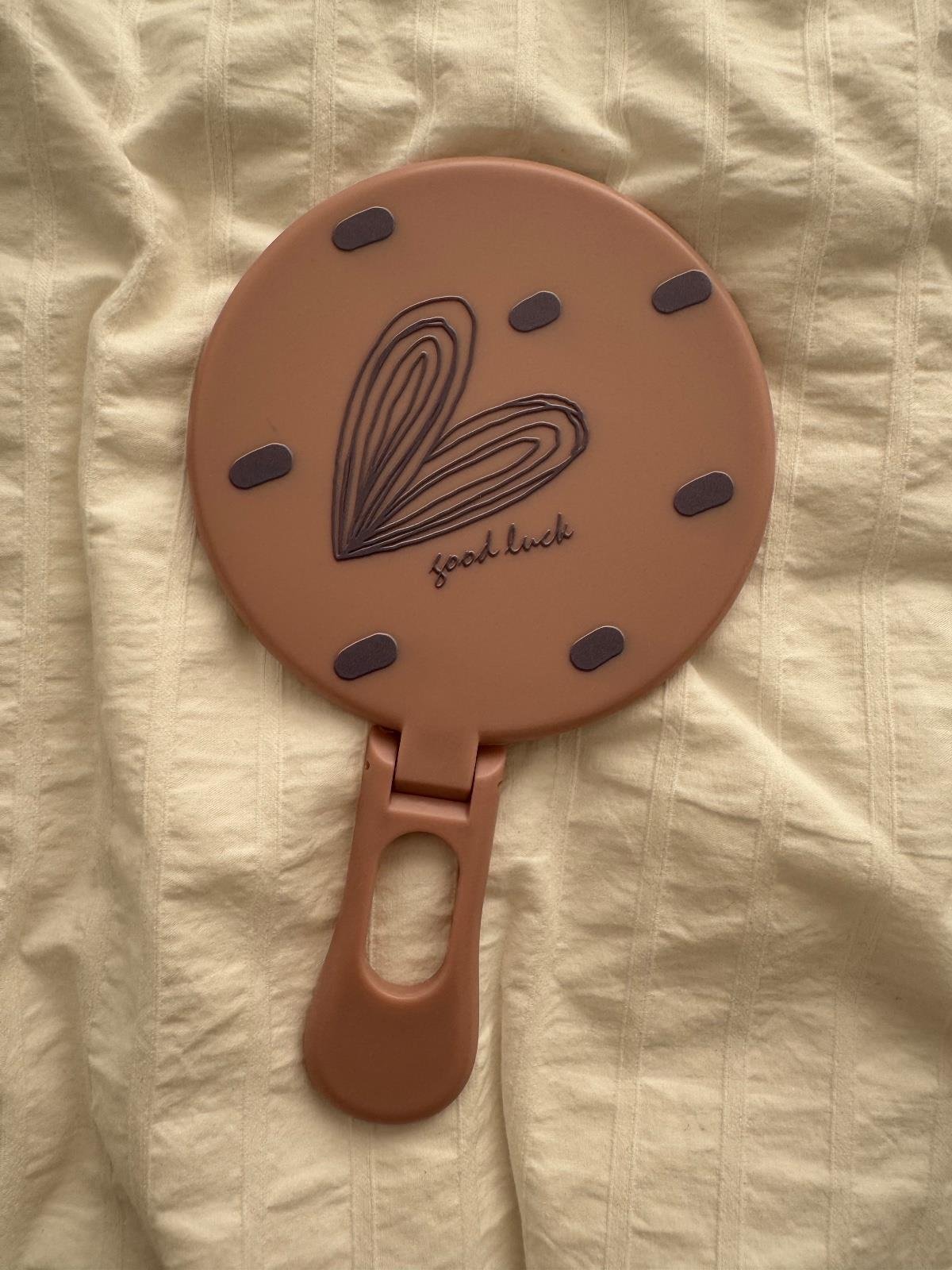 Good Luck Pati Detaylı El ve Masa Aynası Büyük Boy