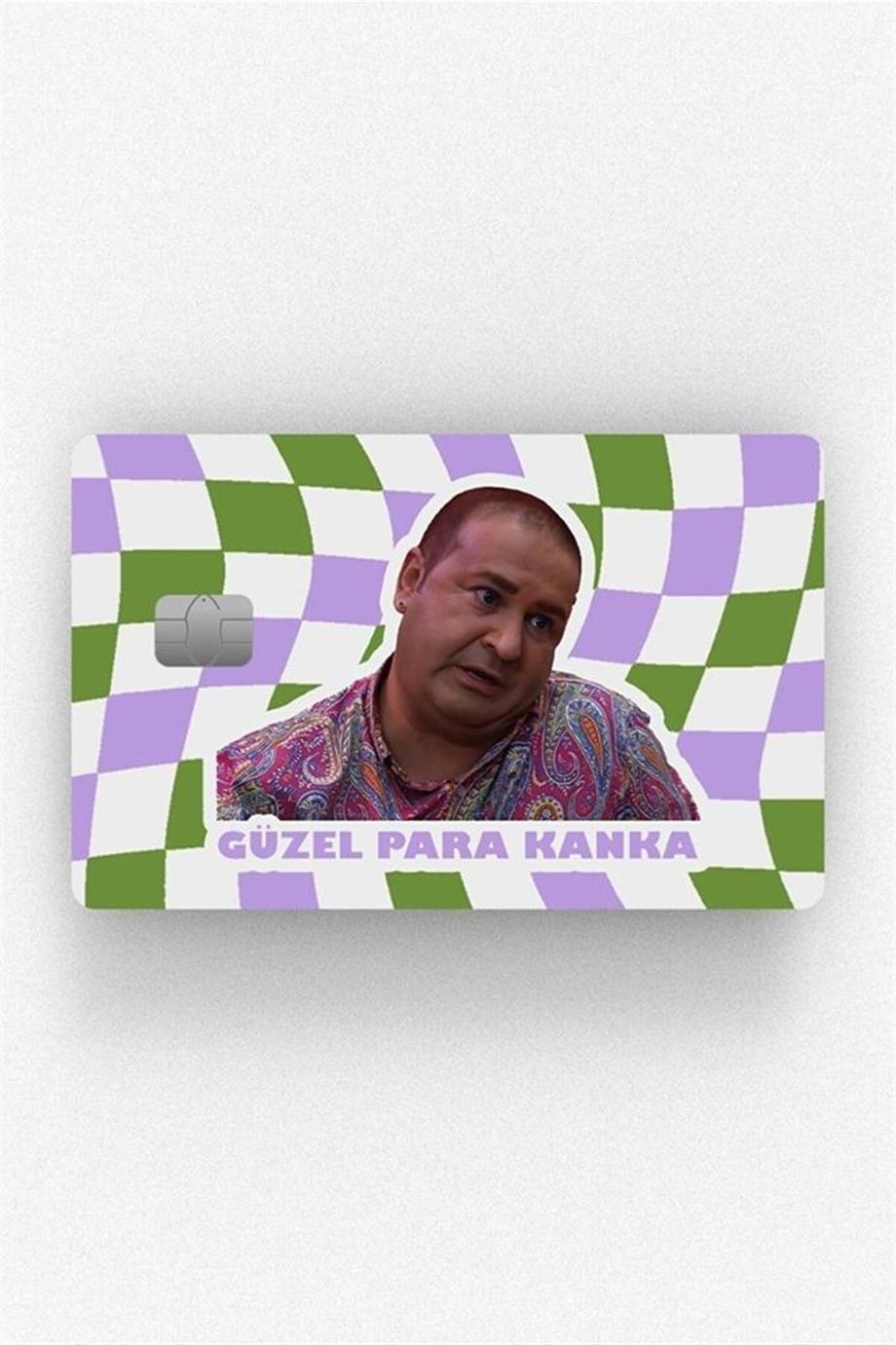 Güzel Para Kanka Kart Kaplama Sticker 10lu Paket