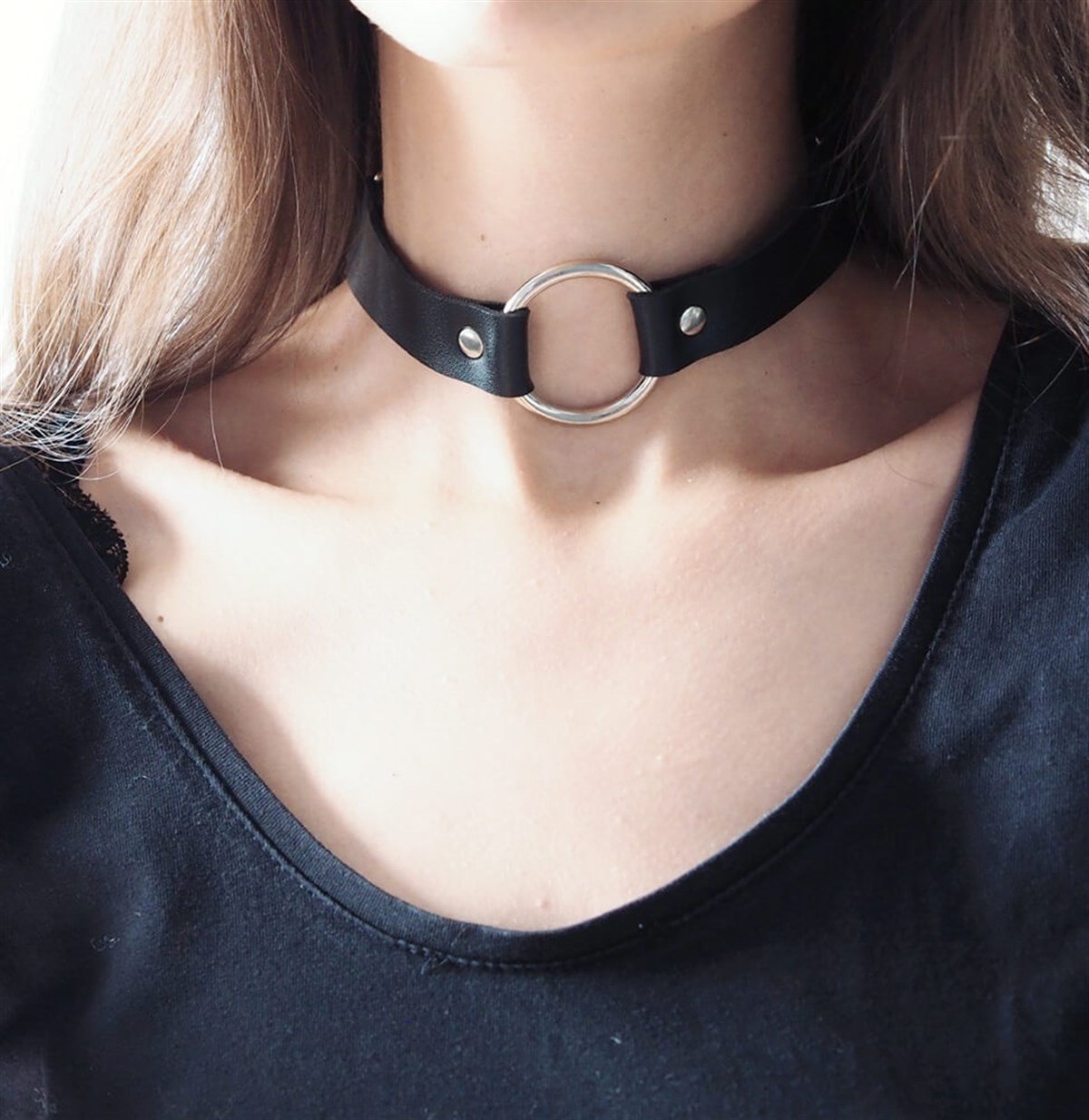Halka Boyun ve Bacak Choker Lastikli