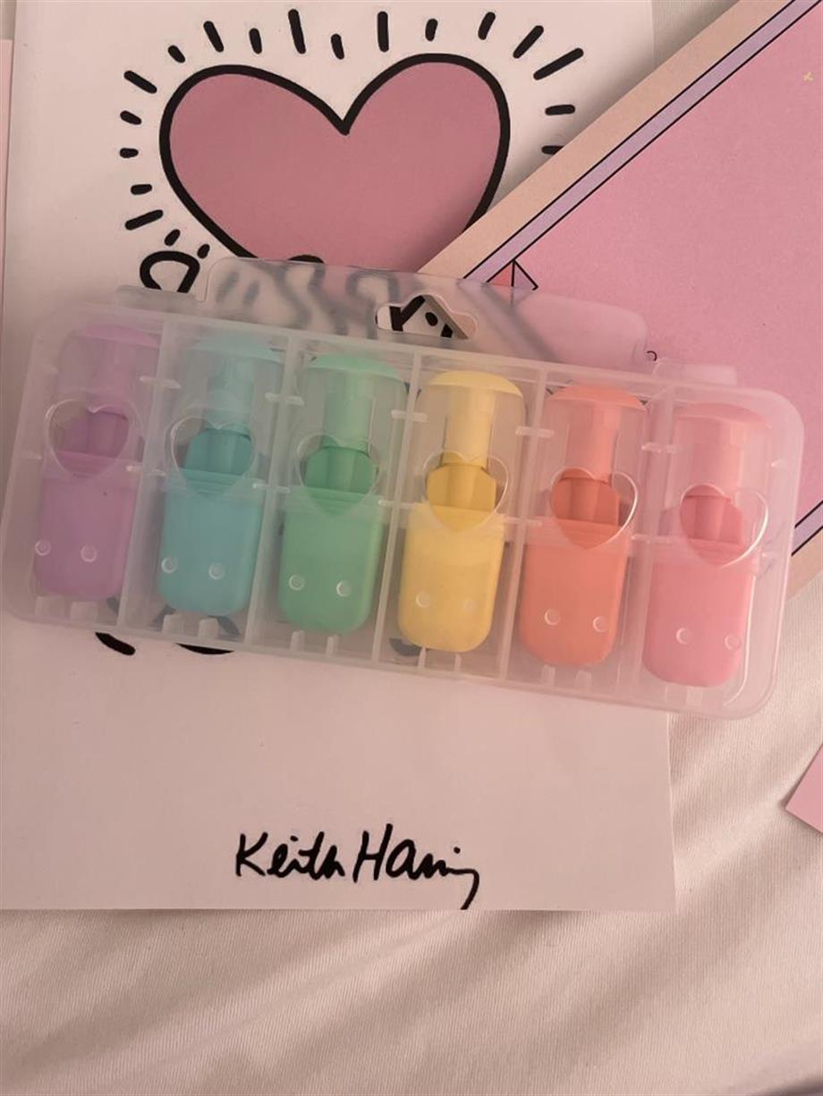 Happy 6lı Highlighter Marker Kalem Seti