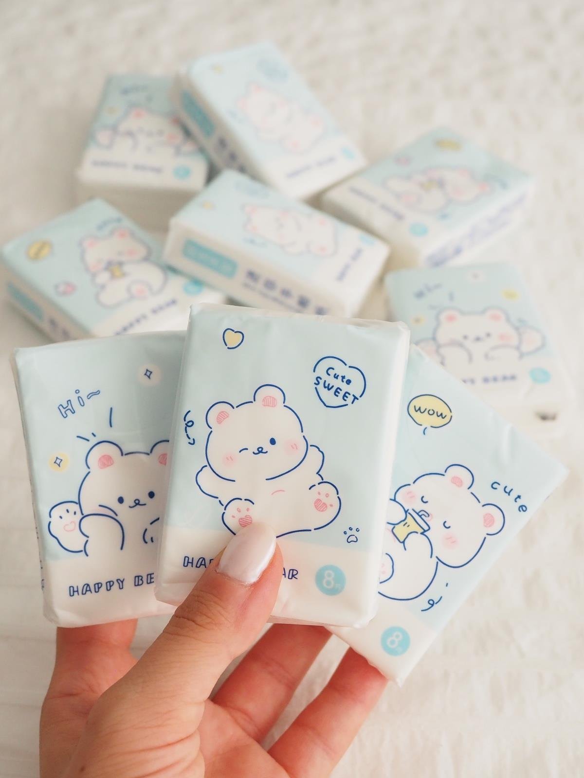 Happy Bear Peçete 9lu Paket 