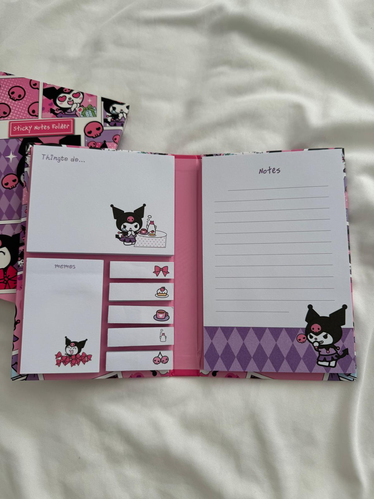 Happy Kuromi Kutulu Not Kağıdı Seti