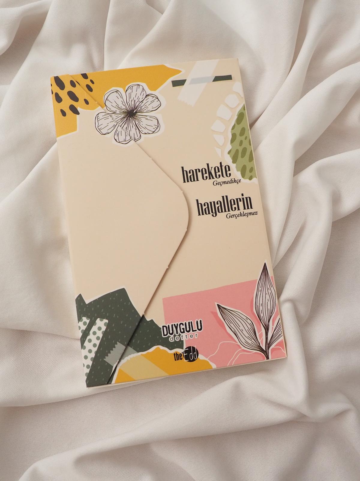 Harekete Geç Zarf Tasarımlı Defter