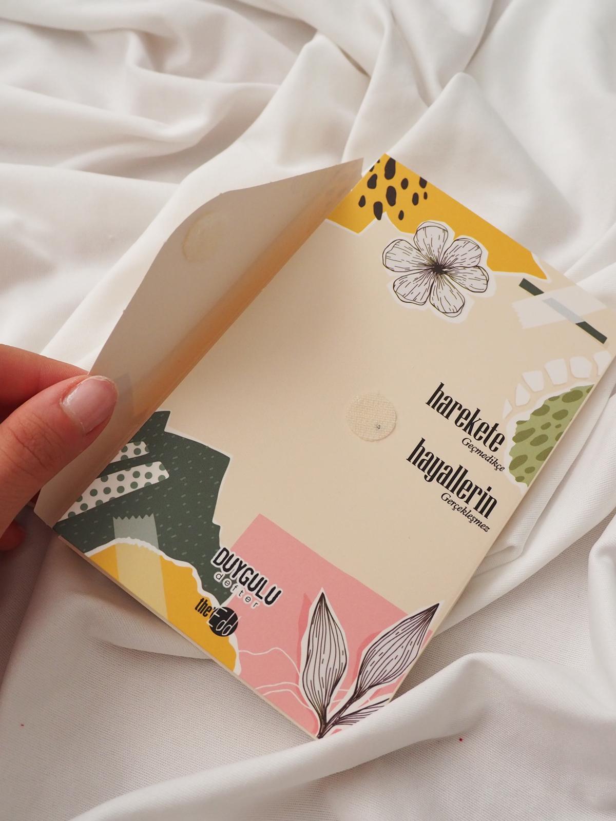 Harekete Geç Zarf Tasarımlı Defter