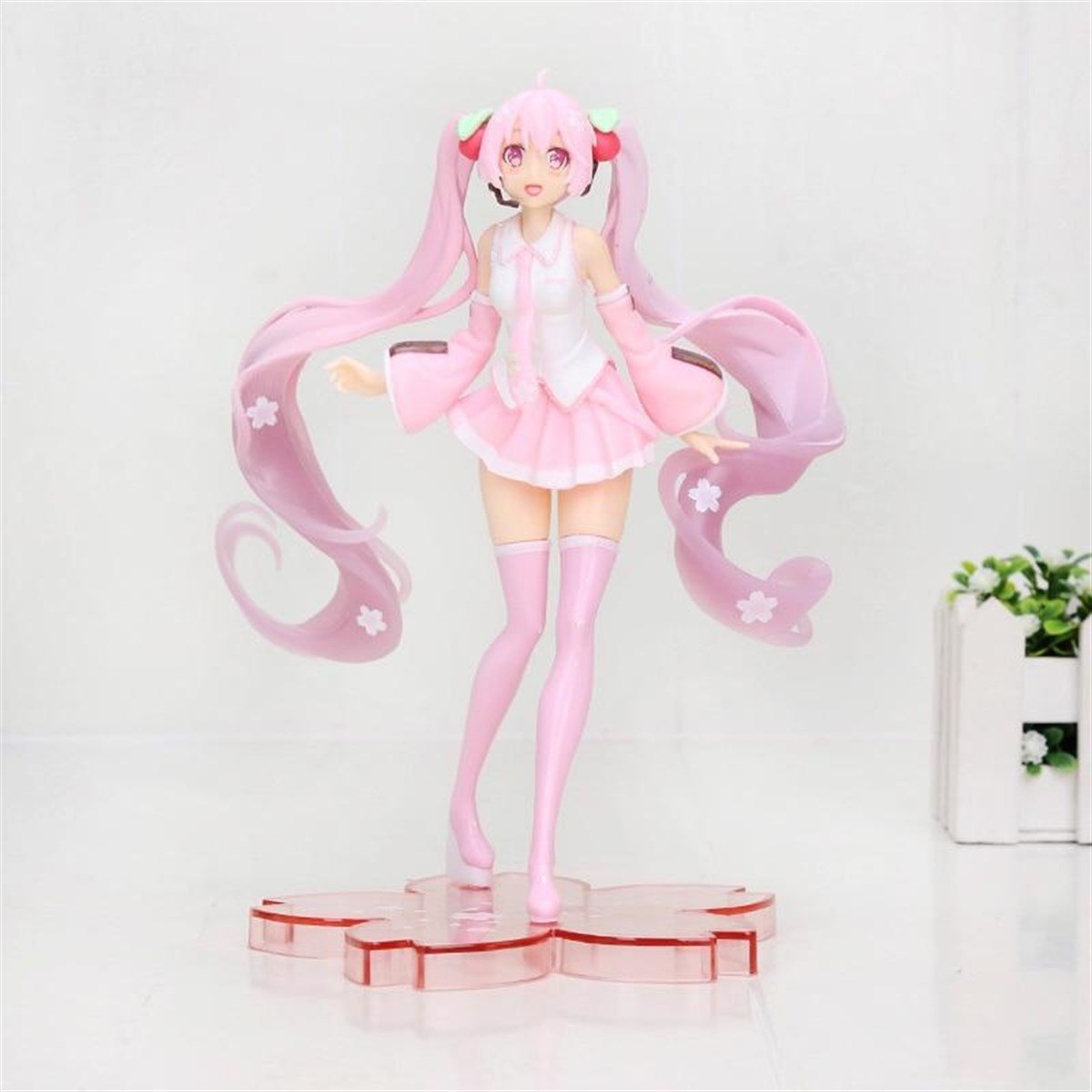Hatsune Miku Pembe Sakura Figür