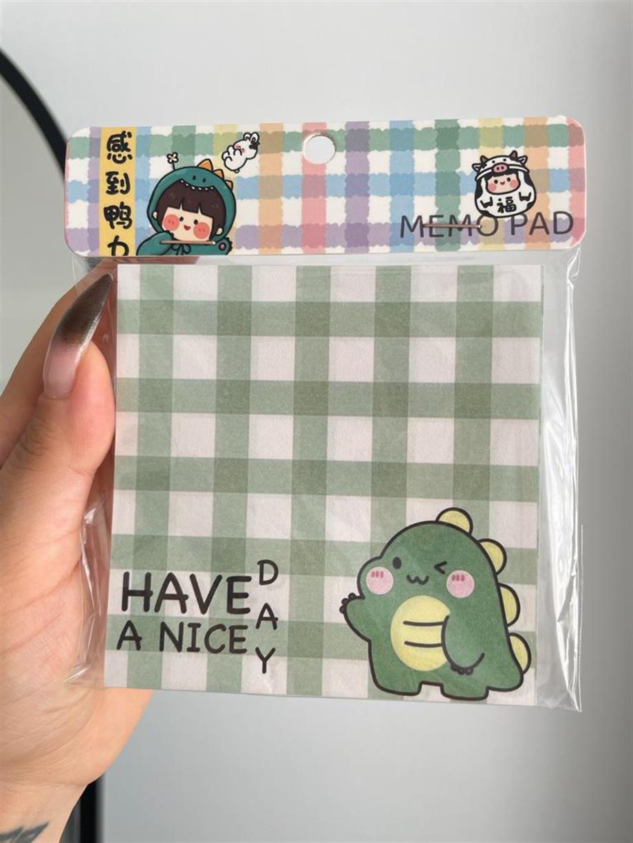 Have A Nice Day Memo Pad Kare Not Defteri