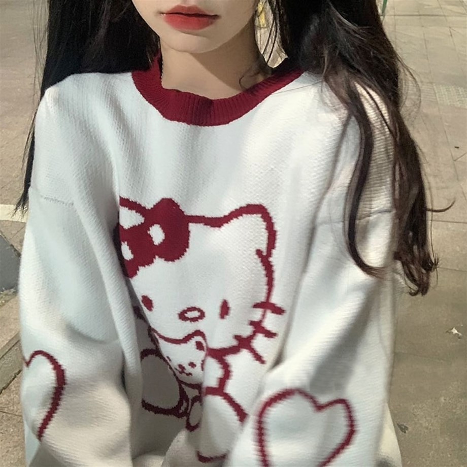 Hello Kitty and Bear Oversize Kazak