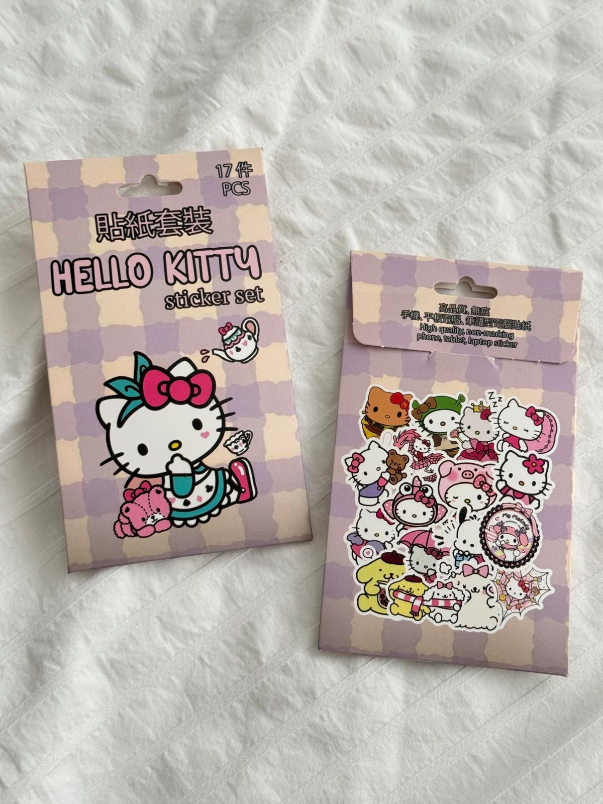 Hello Kitty Kutulu Sticker Seti