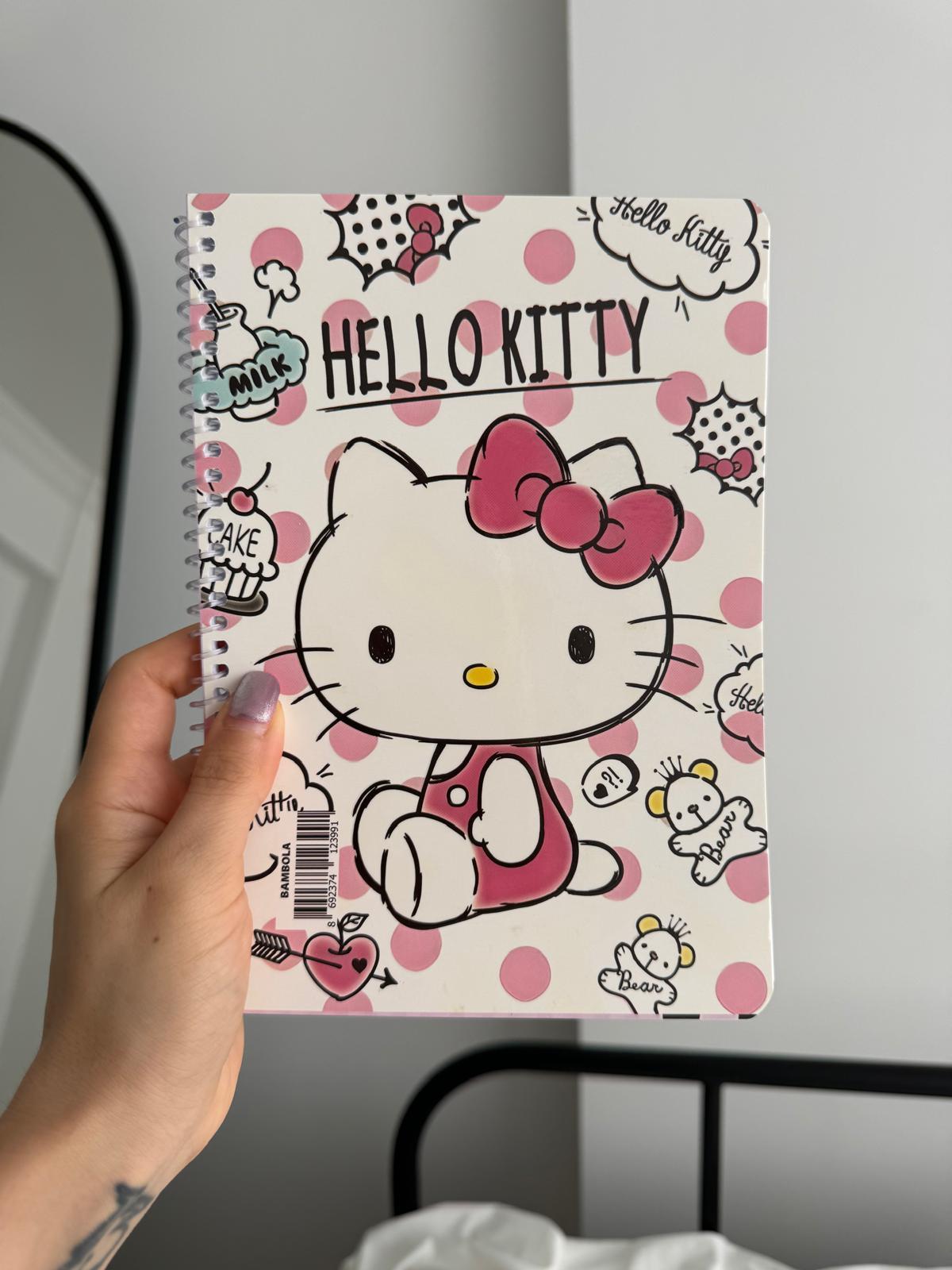 Hello Kitty Spiralli Defter