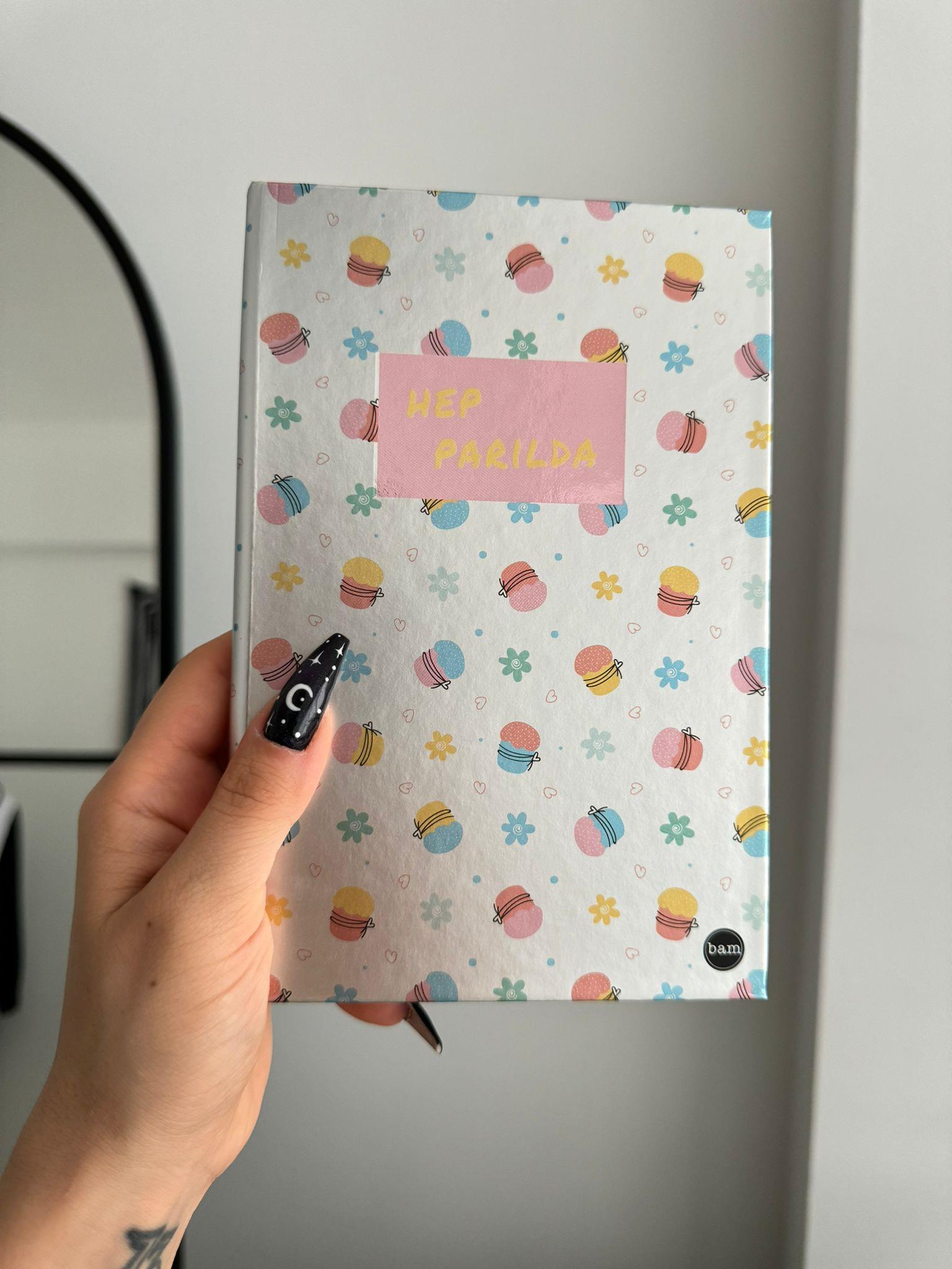 Hep Parılda Metalik Kapak Lastikli Defter