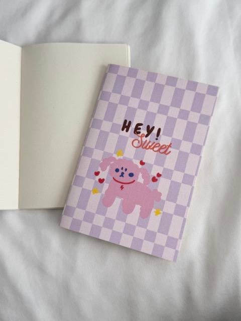 Hey Sweet Mini Çizgisiz Defter