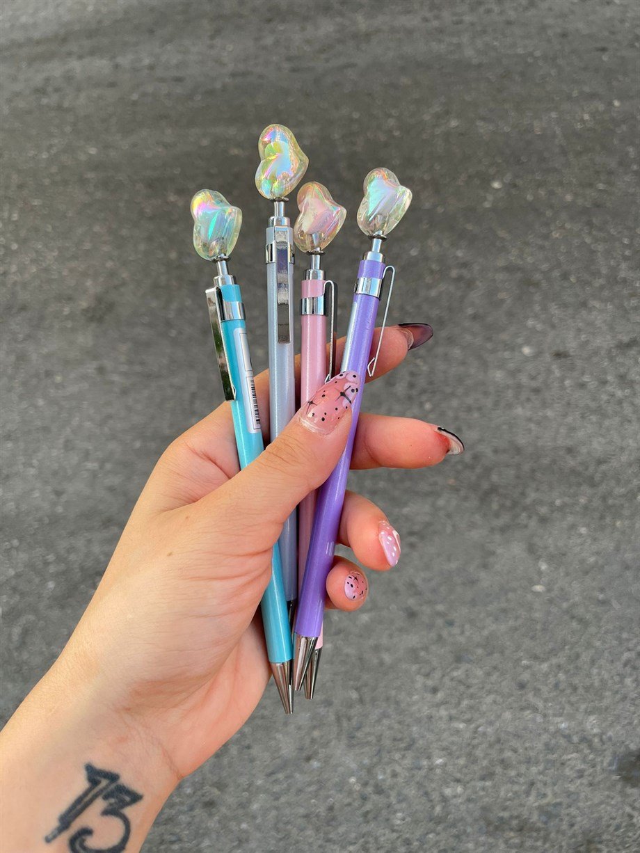 Hologram Kalp Başlıklı 0.7 Versatil Kalem