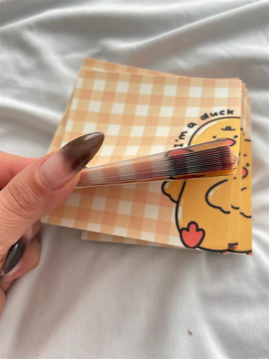 I Am a Duck Memo Pad Kare Not Defteri