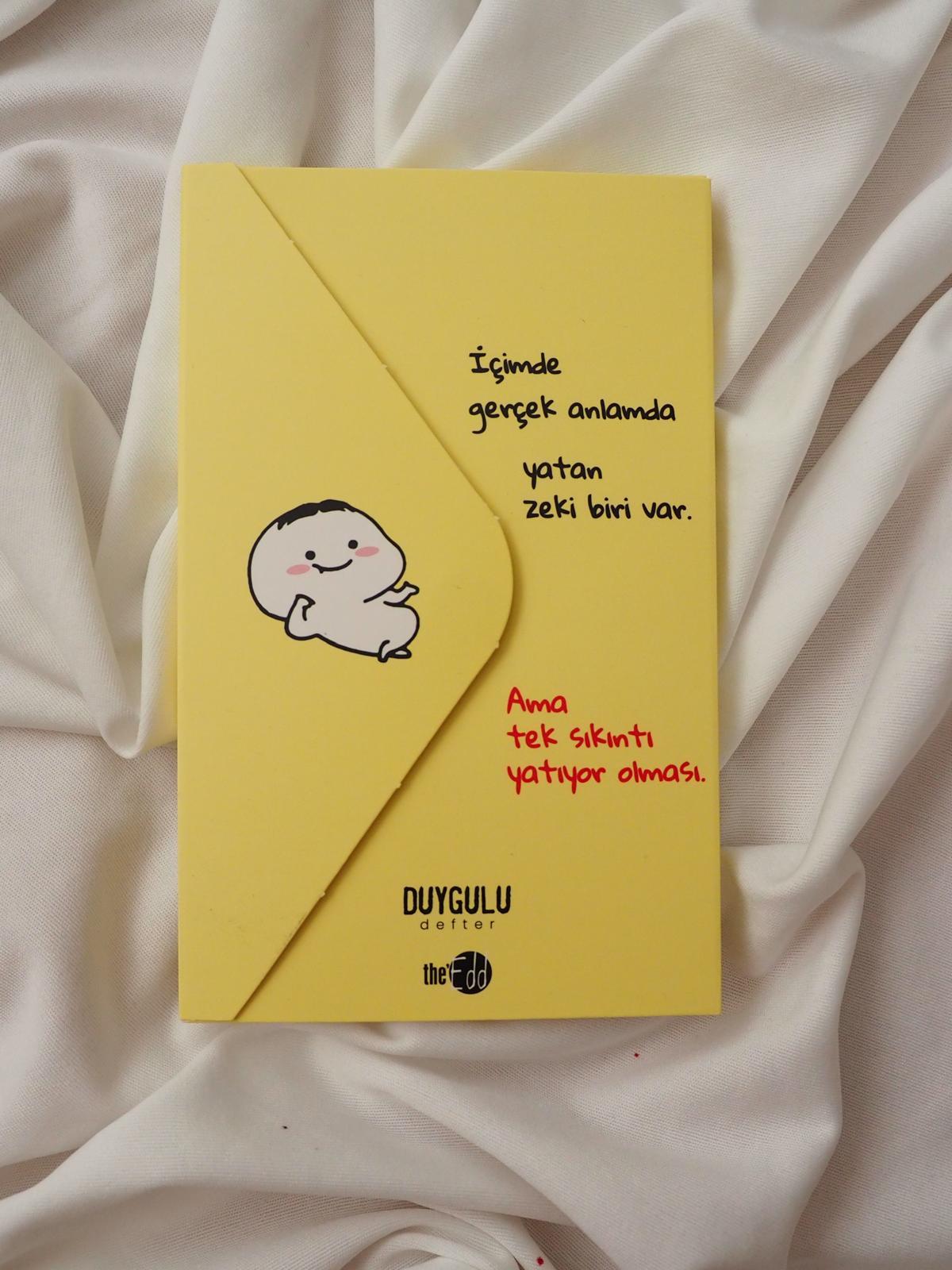 İçimde Yatan Zeki Zarf Tasarımlı Defter